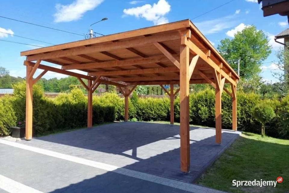 Wiaty zadaszenia pergole stal drewno Altany i wiaty śląskie Mikołów