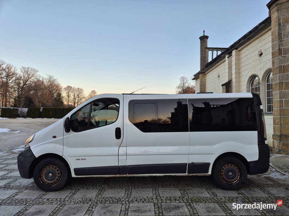Zadbany Renault Trafic Long 19dCi 9 osobowy Lwówek Śląski