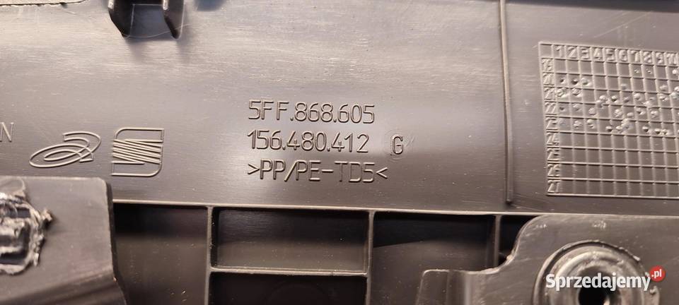 CUPRA FORMENTOR BOCZEK DRZWI LEWY TYŁ 5FF867211D