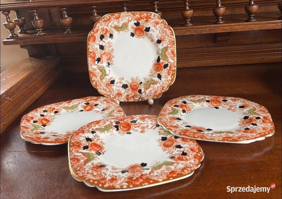 Talerzyk deserowy kwadratowy Wellington London Gdańsk sprzedam