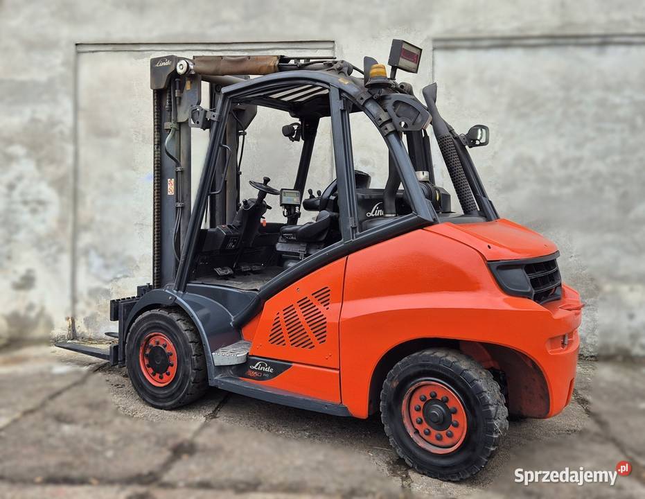 Linde H50D600 2019r DIESEL waga elek leasing Rybnik