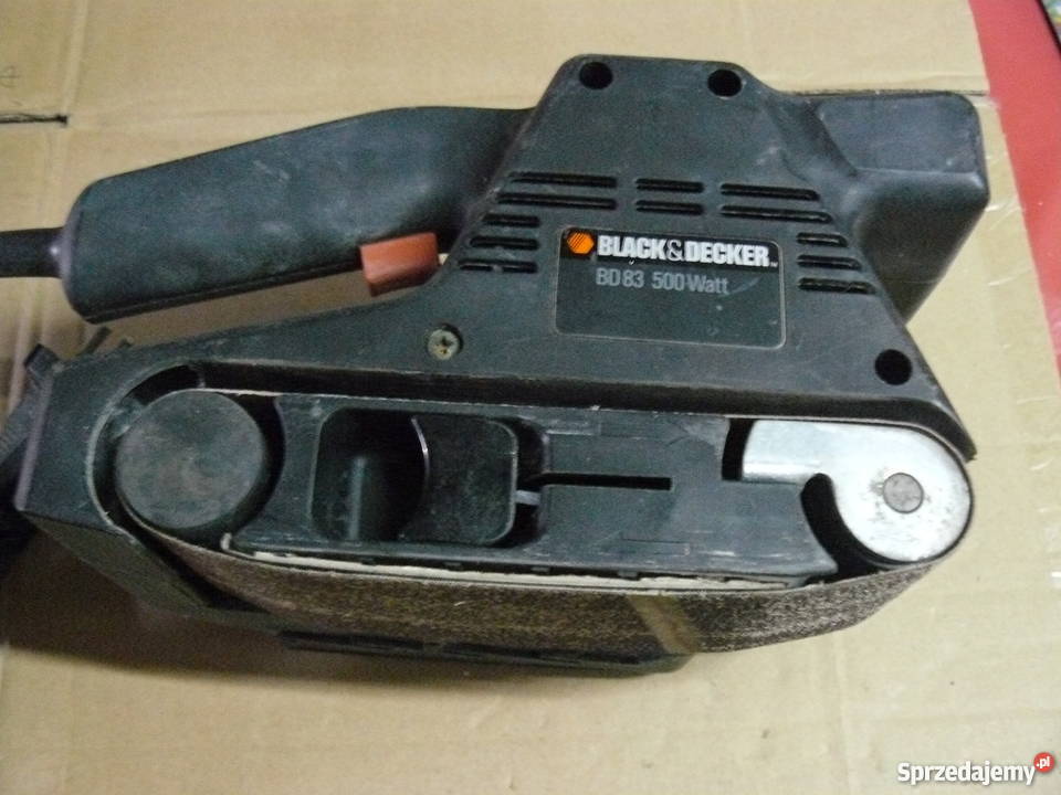 Szlifierka taśmowa BlackDedcker 230V lubuskie Nowa Sól