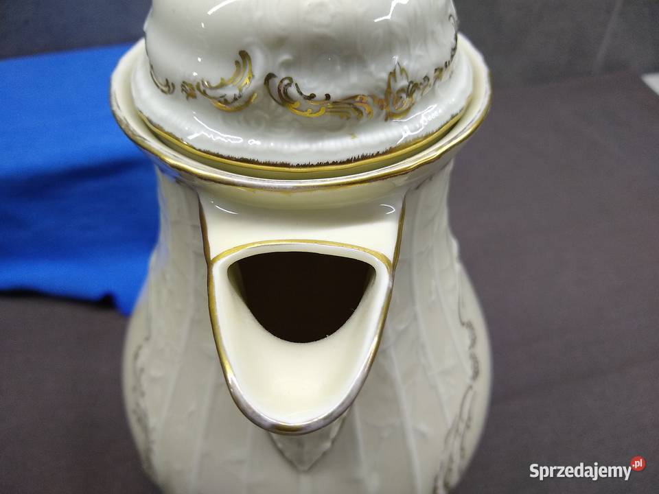 Dzbanek Rosenthal Sanssouci ecru złoto 28 Kalisz