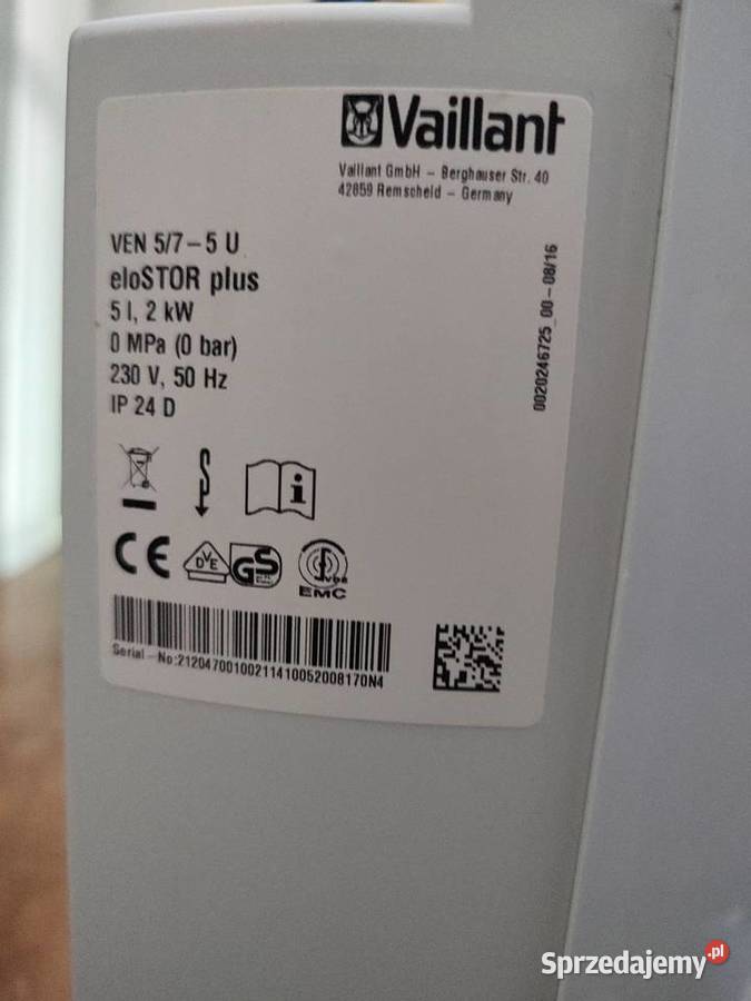 Podgrzewacz wody elektryczny