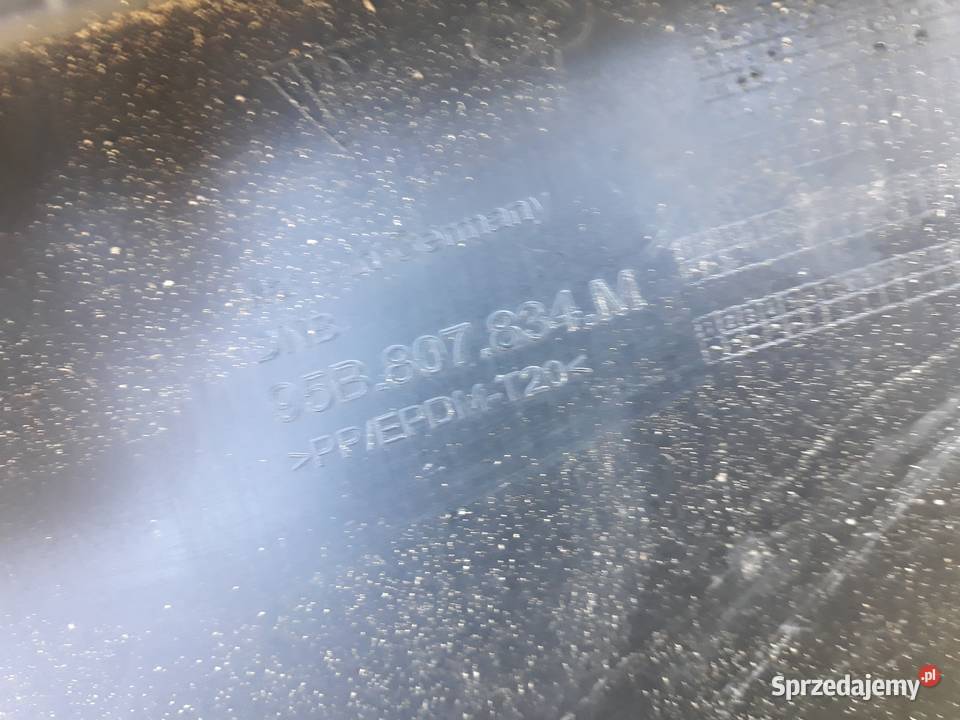 PORSCHE MACAN DYFUZOR SPOILER ZDERZAKA TYŁ wielkopolskie Międzychód