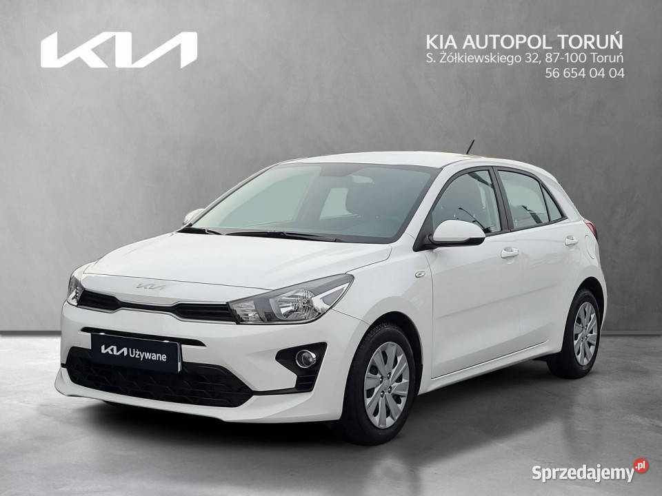 Kia Rio 10T manual serwisowany w ASOgwarancja IV asystent pasa ruchu kujawsko-pomorskie Toruń