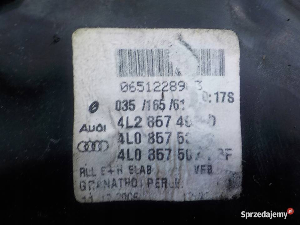 AUDI Q7 4L SLINE 30 TDI AUT 06r 5D lusterko lewe Suków