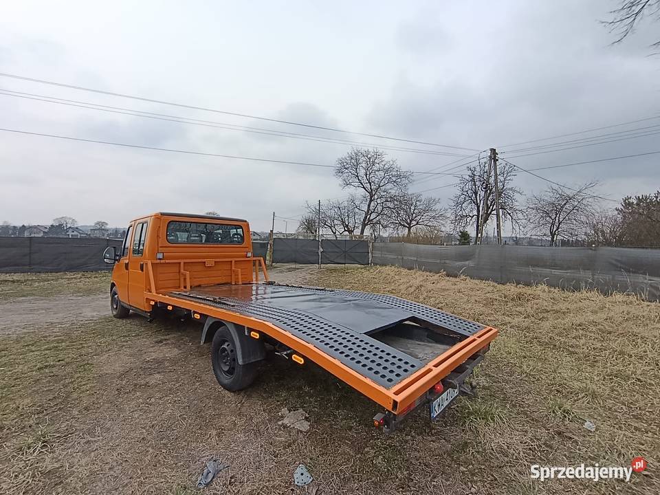 Fiat Ducato auto laweta dubel kabina możliwa śląskie