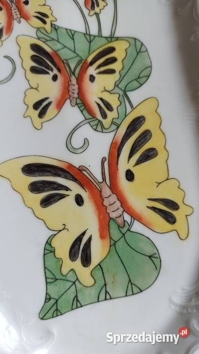 Półmisek Sansoucci Rosenthal Germany Motyle na Gdańsk