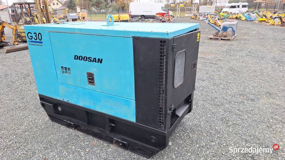 Agregat prądotwórczy generator DOOSAN G 30 30 kW Trzebnica sprzedam