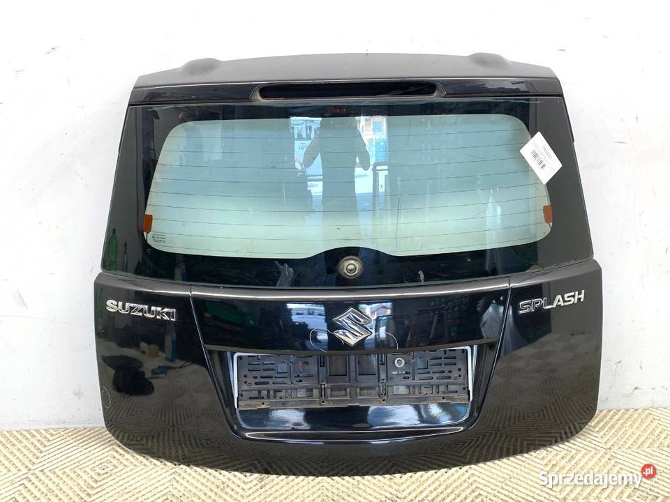 KLAPA TYŁ SUZUKI SPLASH Hatchback Comic Black podkarpackie