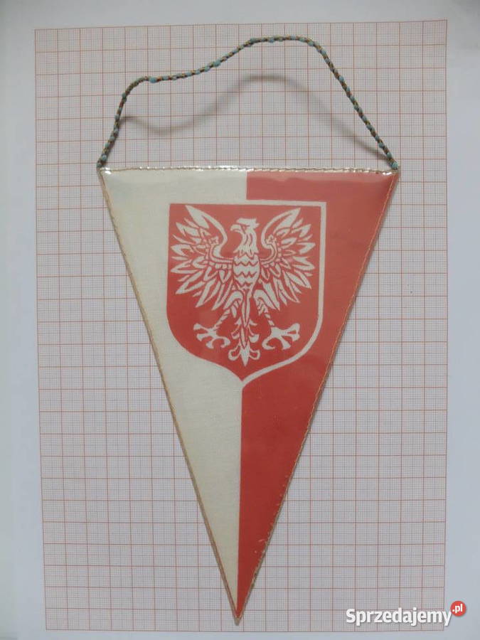 Proporczyk z okresu PRL Jelenia Góra Kościan