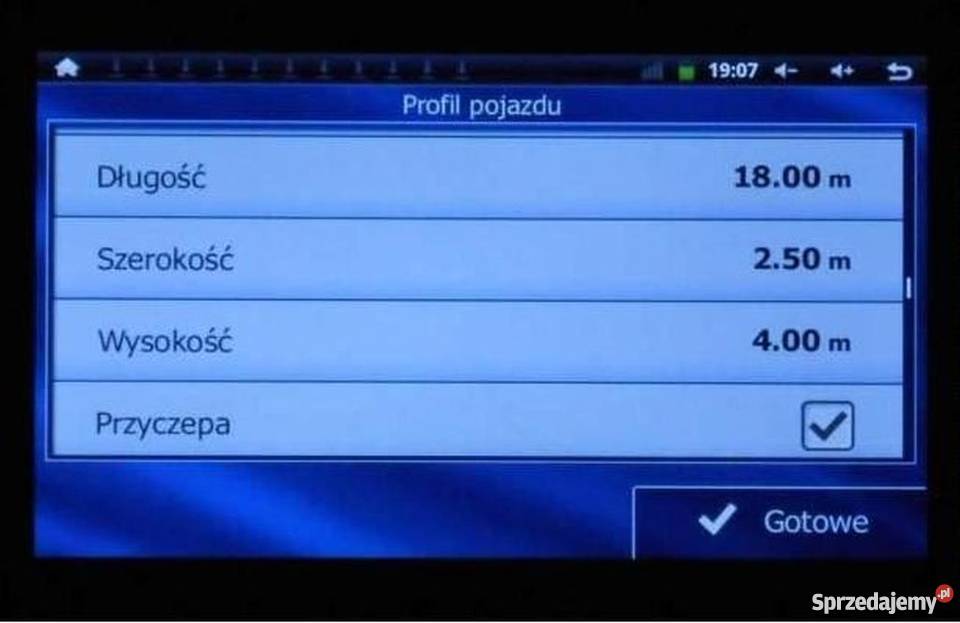 Igo Primo Truck EU Q2 2019r program na Android i polski Bydgoszcz