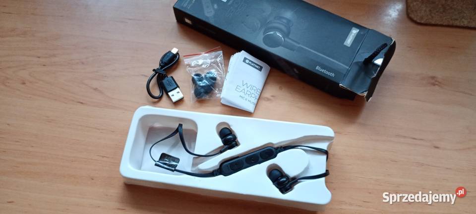 Sluchawki bluetooth z micro sd glosnomowiacy sprzedam