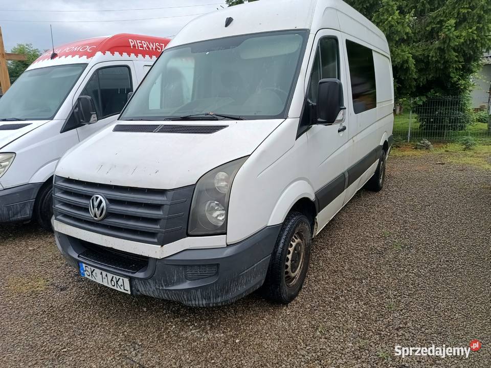 Crafter 7 osób SWAP 29tdi średniak hak 35t klima Wołoskowola sprzedam