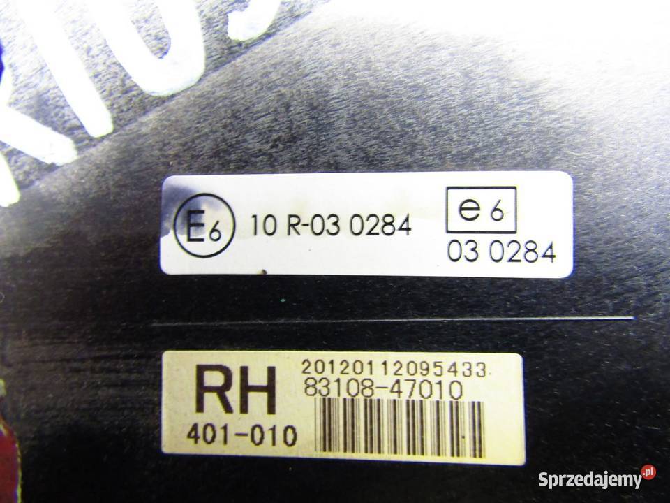 WYŚWIETLACZ HEAD UP TOYOTA PRIUS III LIFT