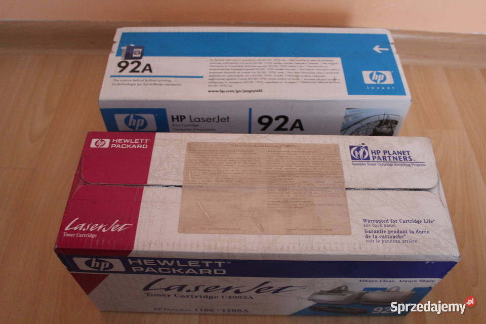 Nowy oryginalny toner HP 92A C4092A śląskie Katowice