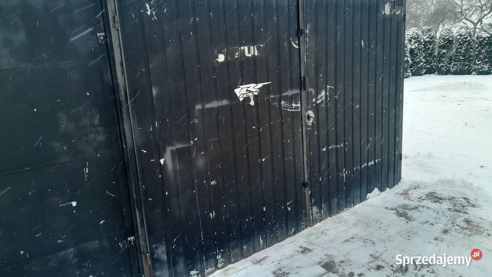 Garaż blaszany 3x5 2sz jeden ocieplany Skaryszew