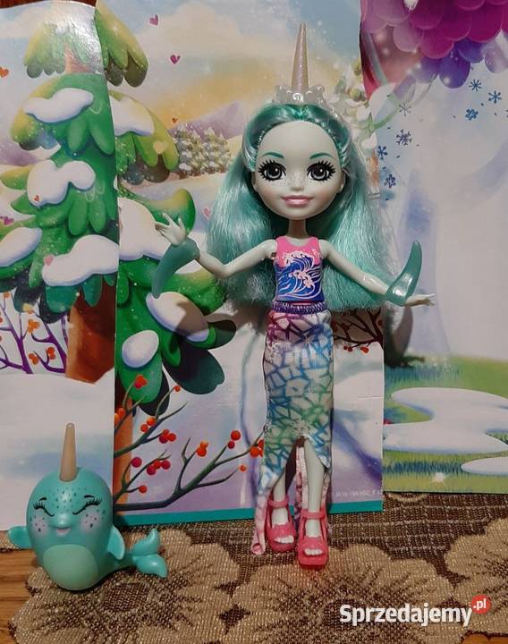 Lalka Enchantimals Naddie Narwhal z pupilem Dla Dziecka sprzedam