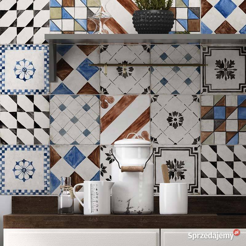 Patchwork styl prowansalski różne wzory