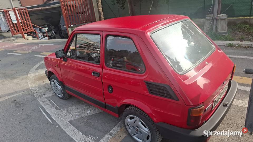 Fiat 126 p bis 1989 podłoga bez rdzy Transport beżowy Kostrzyn