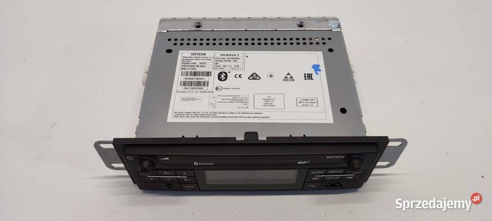 RENAULT TRAFIC III RADIO 281152370R