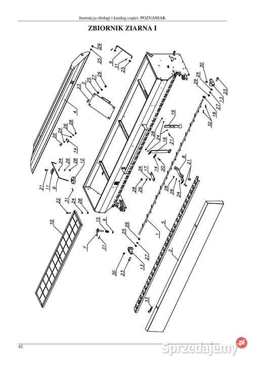 Instrukcja obsługi i katalog Poznaniak 30m 27m Stalowa Wola