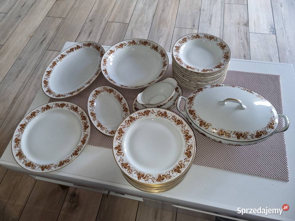 Serwis Obiadowy Porcelana Francuska wielkopolskie Wola Podłężna