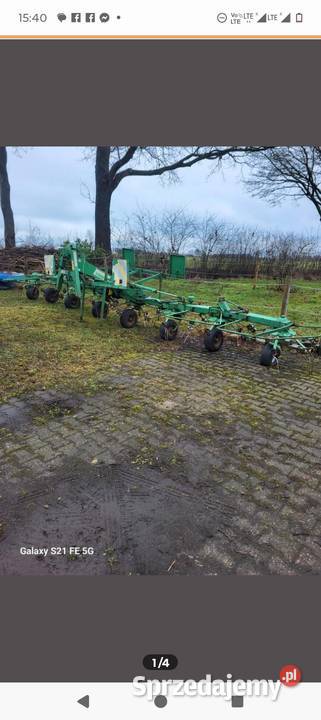 Przetrząsarka stoll 9m 8 gwiazdowa Stolno