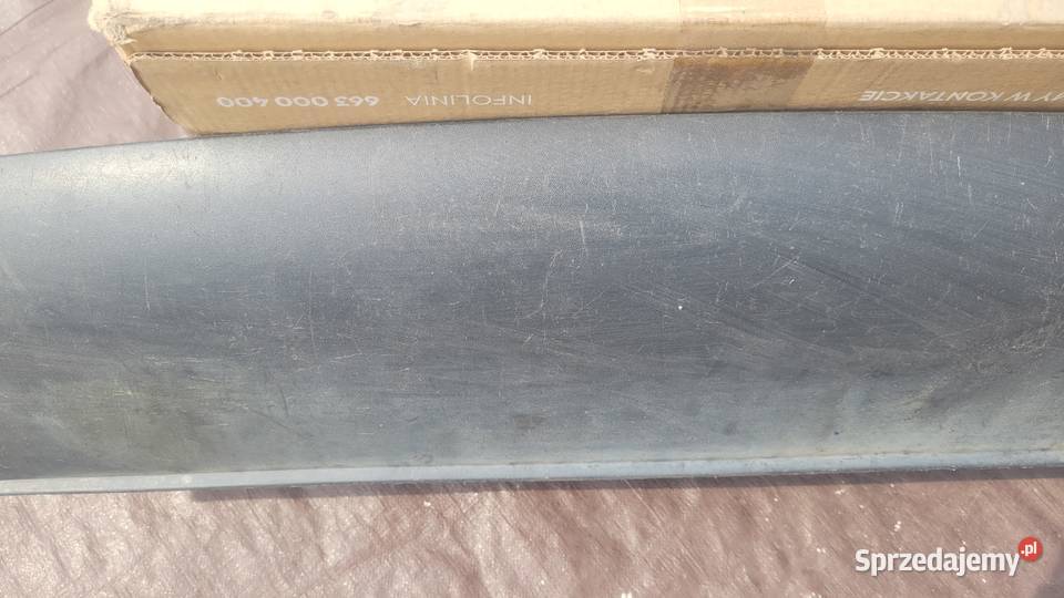 SEAT EXEO DYFUZOR SPOILER DOKŁADKA ZDERZAKA TYŁ Ruda Śląska