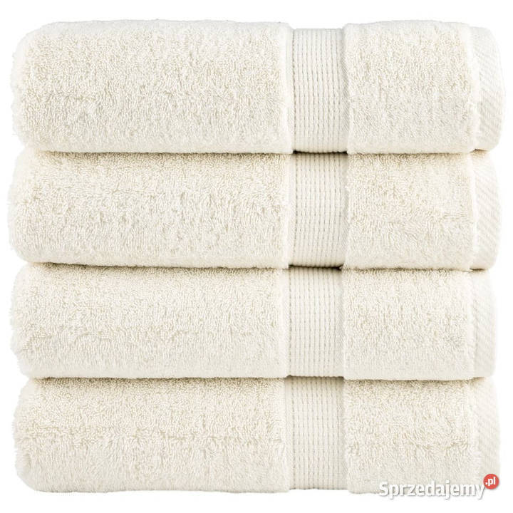 Ręczniki premium SOLUND 4 kremowe 70x140 600 g Warszawa