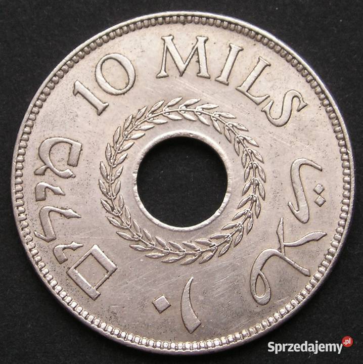 PALESTYNA 10 MILS 1927 Łódź