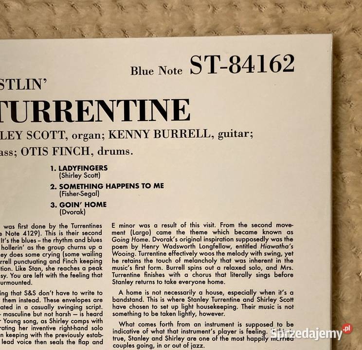 Stanley Turrentine Hustlin Szczecin