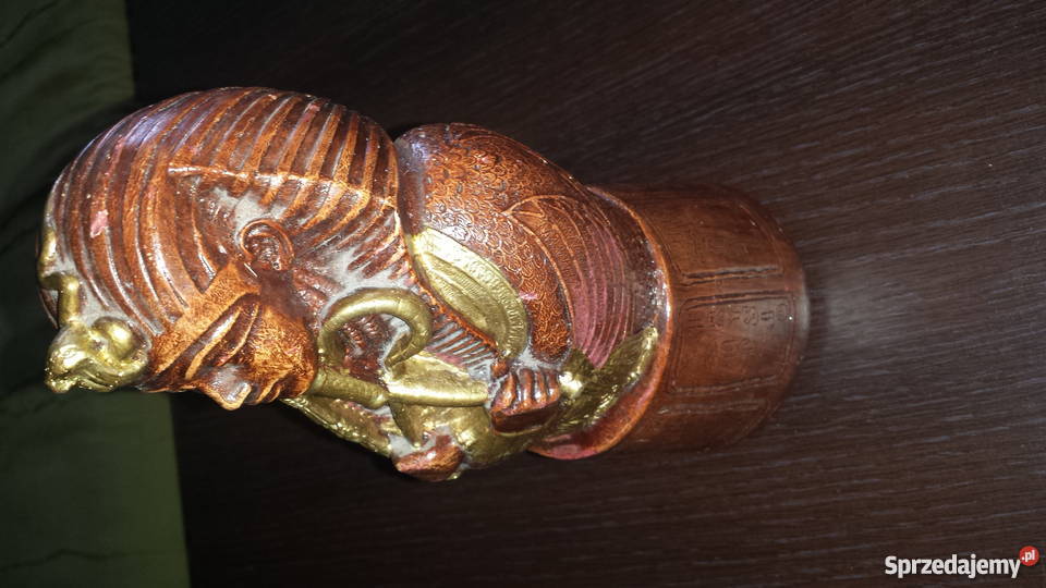 Figurka gipsowa Faraon Antykwariat Katowice