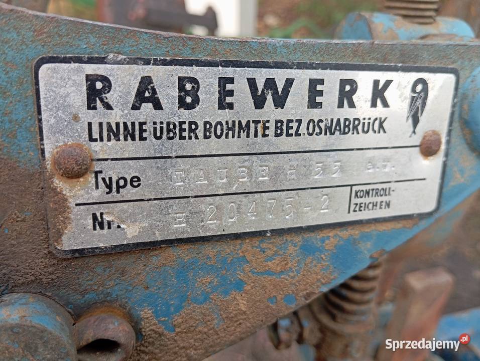 Pług obrotowy Rabewerk łódzkie