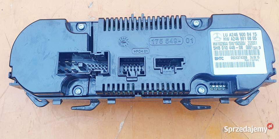 MERCEDES W117 W176 W246 PANEL STEROWANIA KLIMATY Radom
