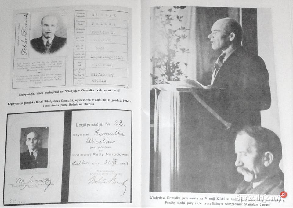 Władysław Gomułka we wspomnieniach Red B Syzdka miękka z obwolutą