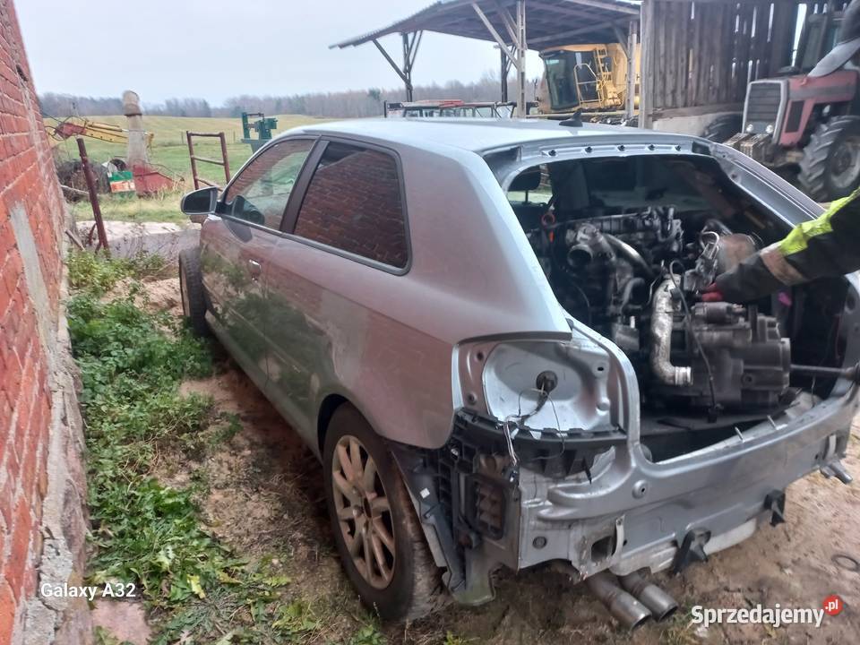 AUDI A3 8P 3D 20TDI BMN QUATTRO ANGLIK w całości Franknowo sprzedam