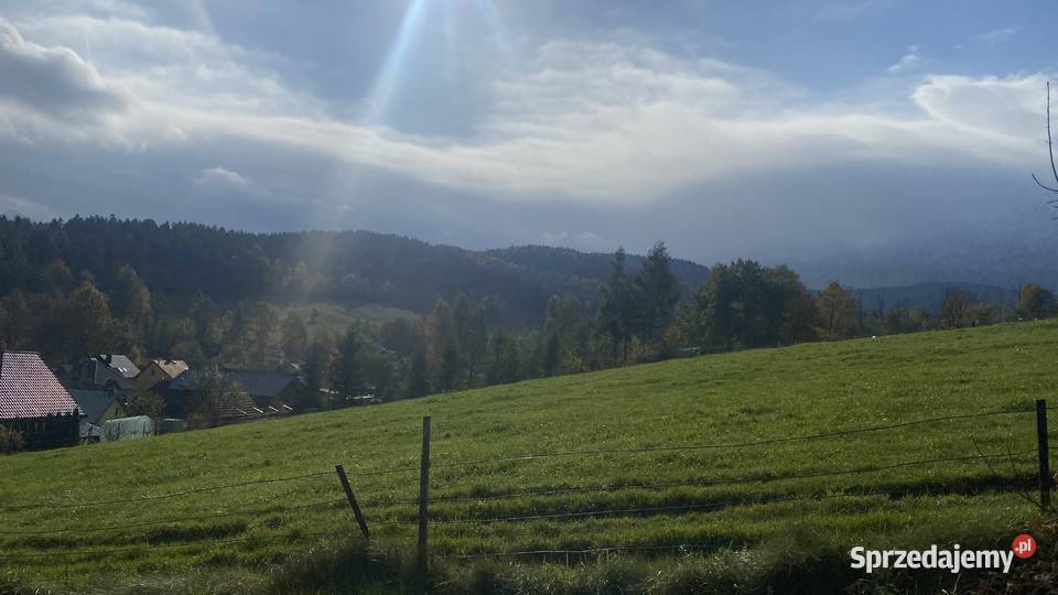 Działka budowlana widokowa bez pośredników ponad budowlana