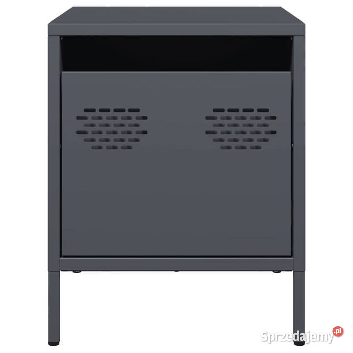 Szafka nocna antracytowa 35x39x435 stal WM851248 Warszawa
