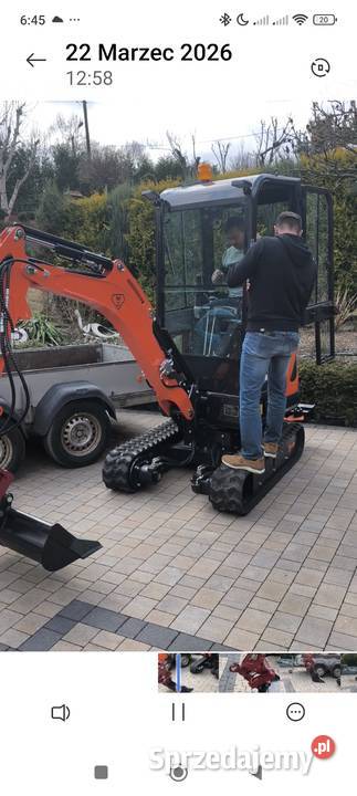 Minikoparka NTE18 KUBOTA z Powertilt Rok produkcji 2025 Koparki lubelskie Biłgoraj