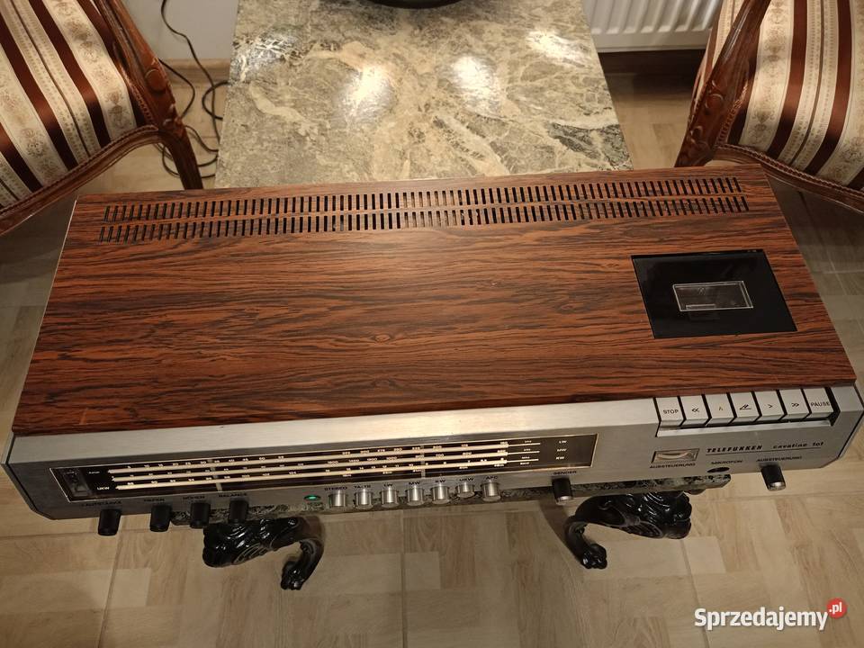 Zabytkowy Amplituner TELEFUNKEN CAVATINE 101 Drawski Młyn