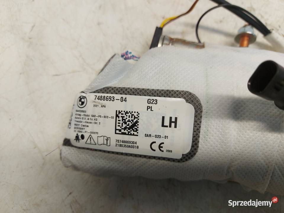 BMW G23 G22 M440i Cabrio Poduszka powietrzna