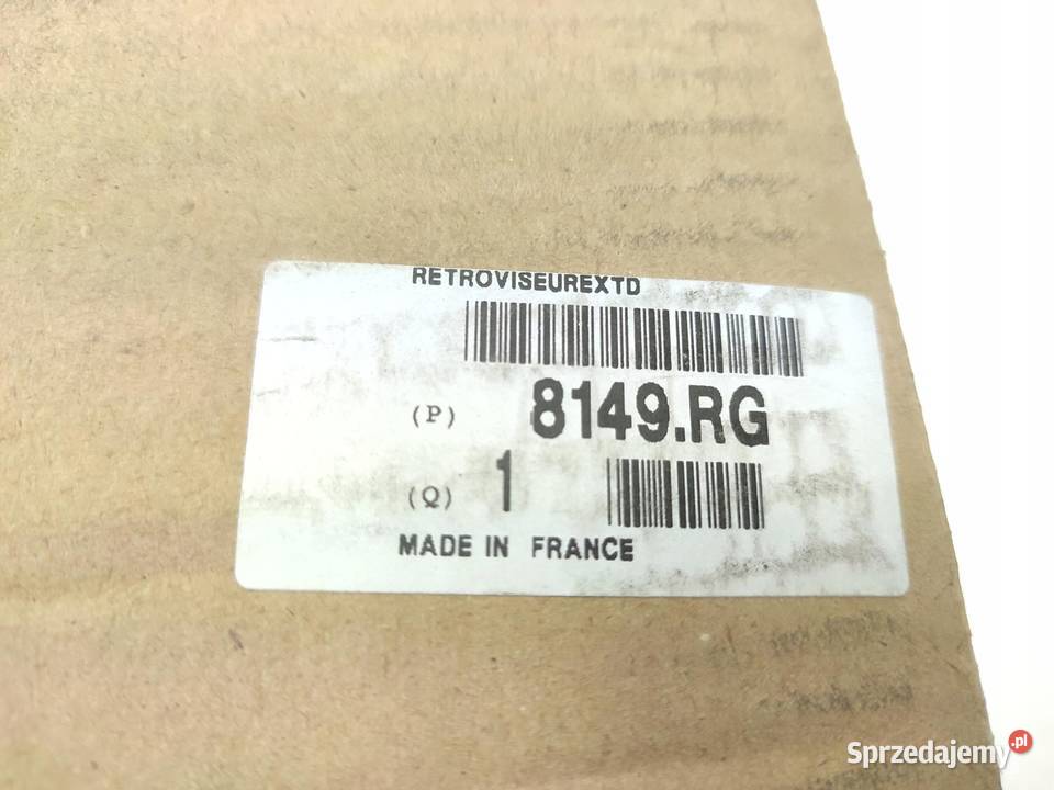 LUSTERKO PRAWE MANUAL CITROEN C2 11 16 0312 NOWE