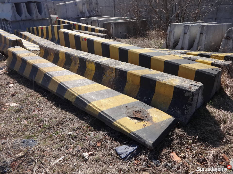 Sprzedam skosy betonowe zakończenie barier Dąbrowa Górnicza