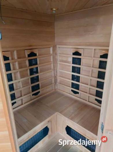 Sauna narożna Kabina infrared podczerwień 220v Sopot