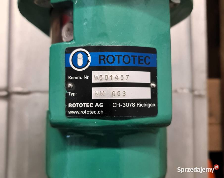 Pompa śrubowa ślimakowa żeliwna Netzsch NM063 Biznes i Przemysł Błonie