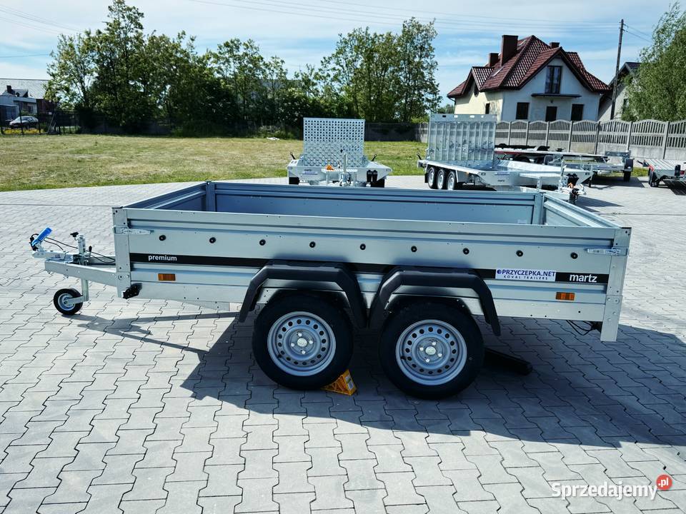Przyczepa lekka MARTZ PREMIUM 2642 264x126m NOWA 2 Burtowe i plandeki Kowal sprzedam