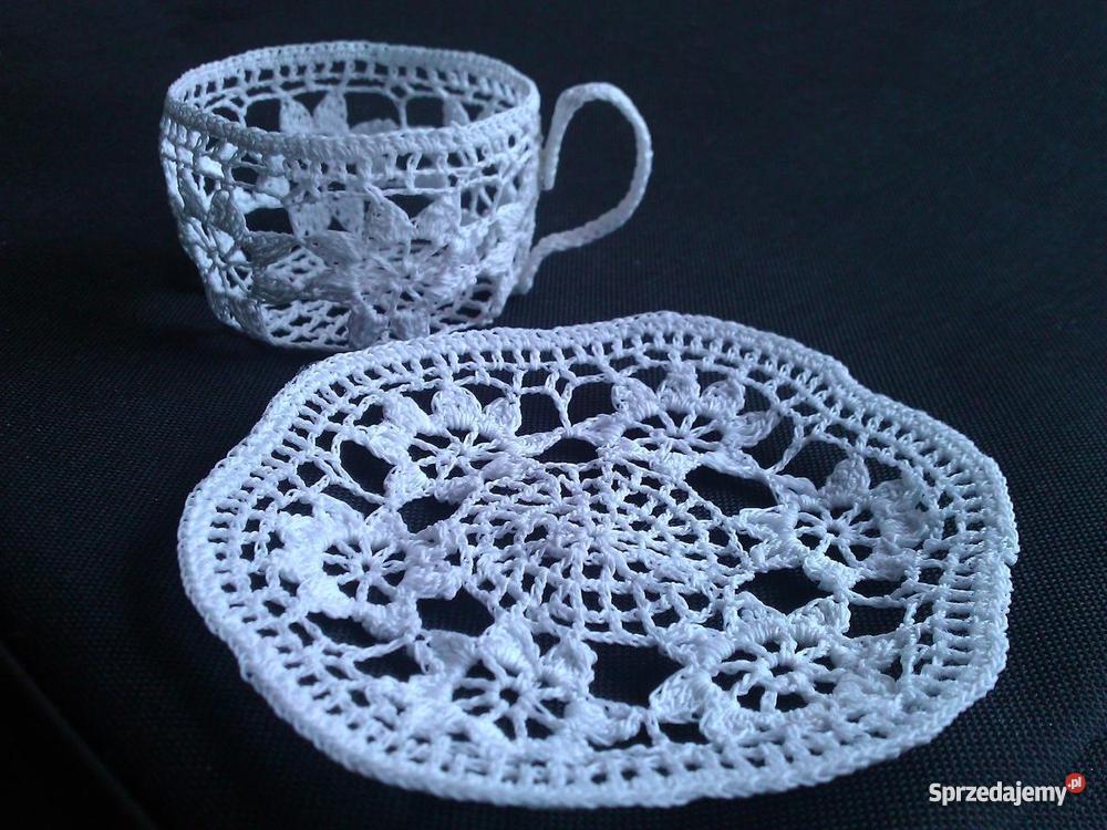 Filiżanka szydełkowa Bielsko-Biała