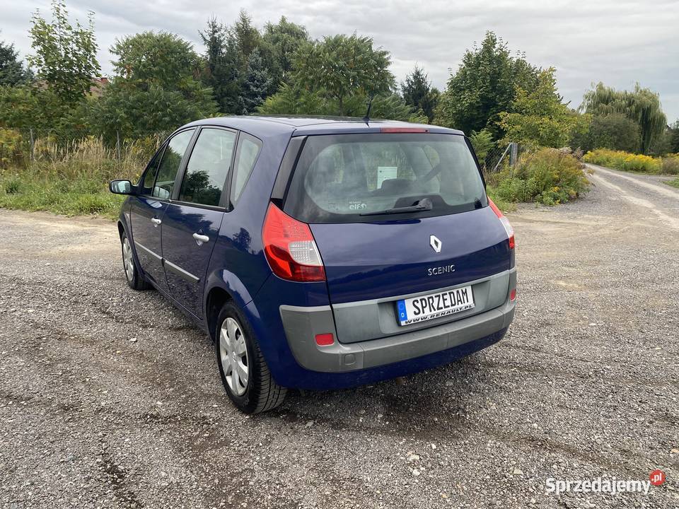 Renault Scenic II 2008R 16BGAZ ŁADNY StanBDB kupiony w polskim salonie Zamość